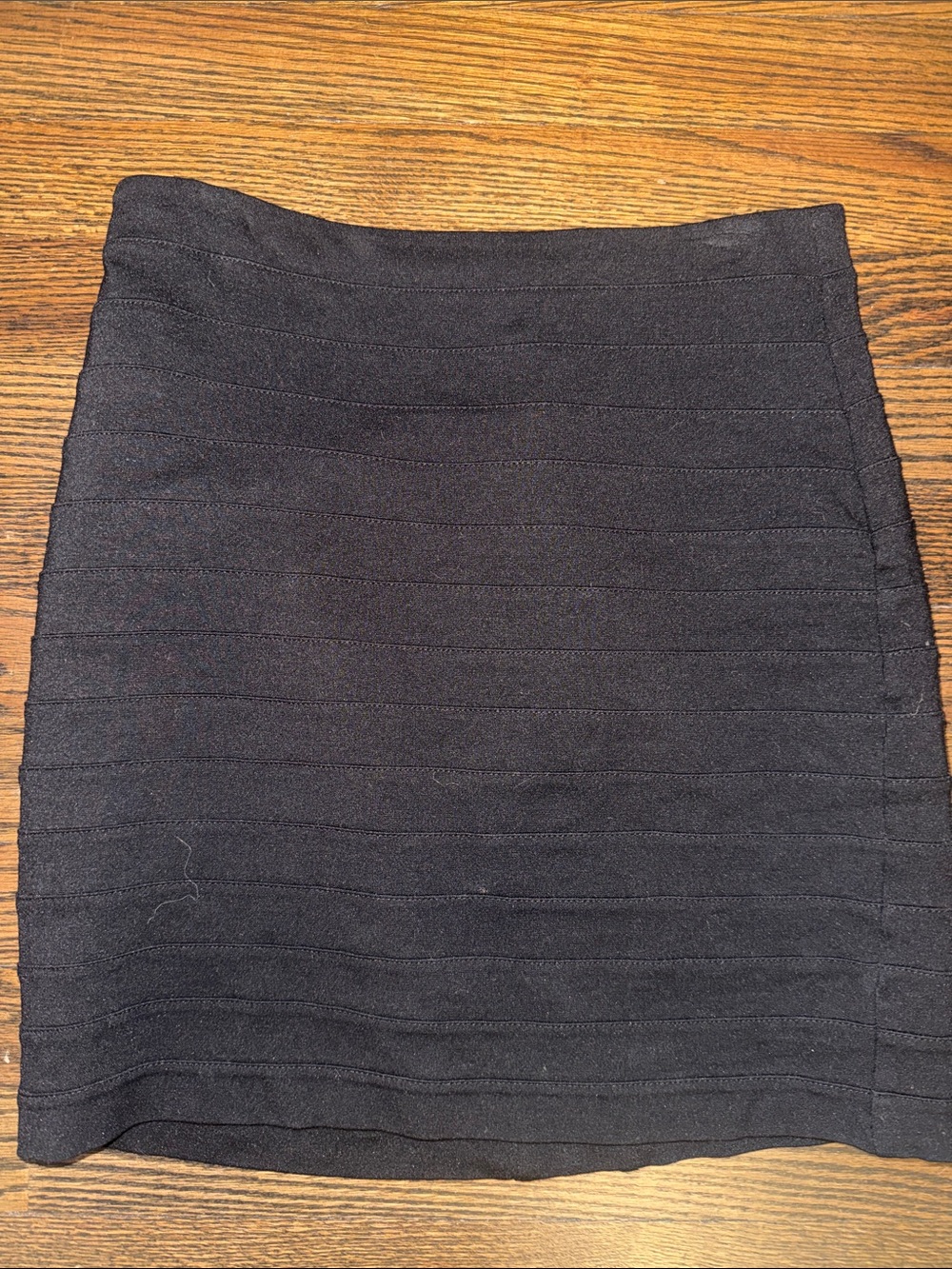 Express Black Mini Bandage Skirt